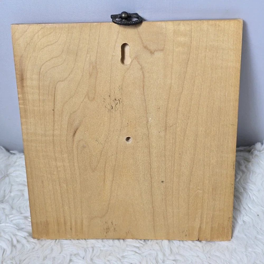 Vintage 1981 Hallmark Irish Blessing Wall Hanging Plaque Wooden Cottage Bar‎ Pub